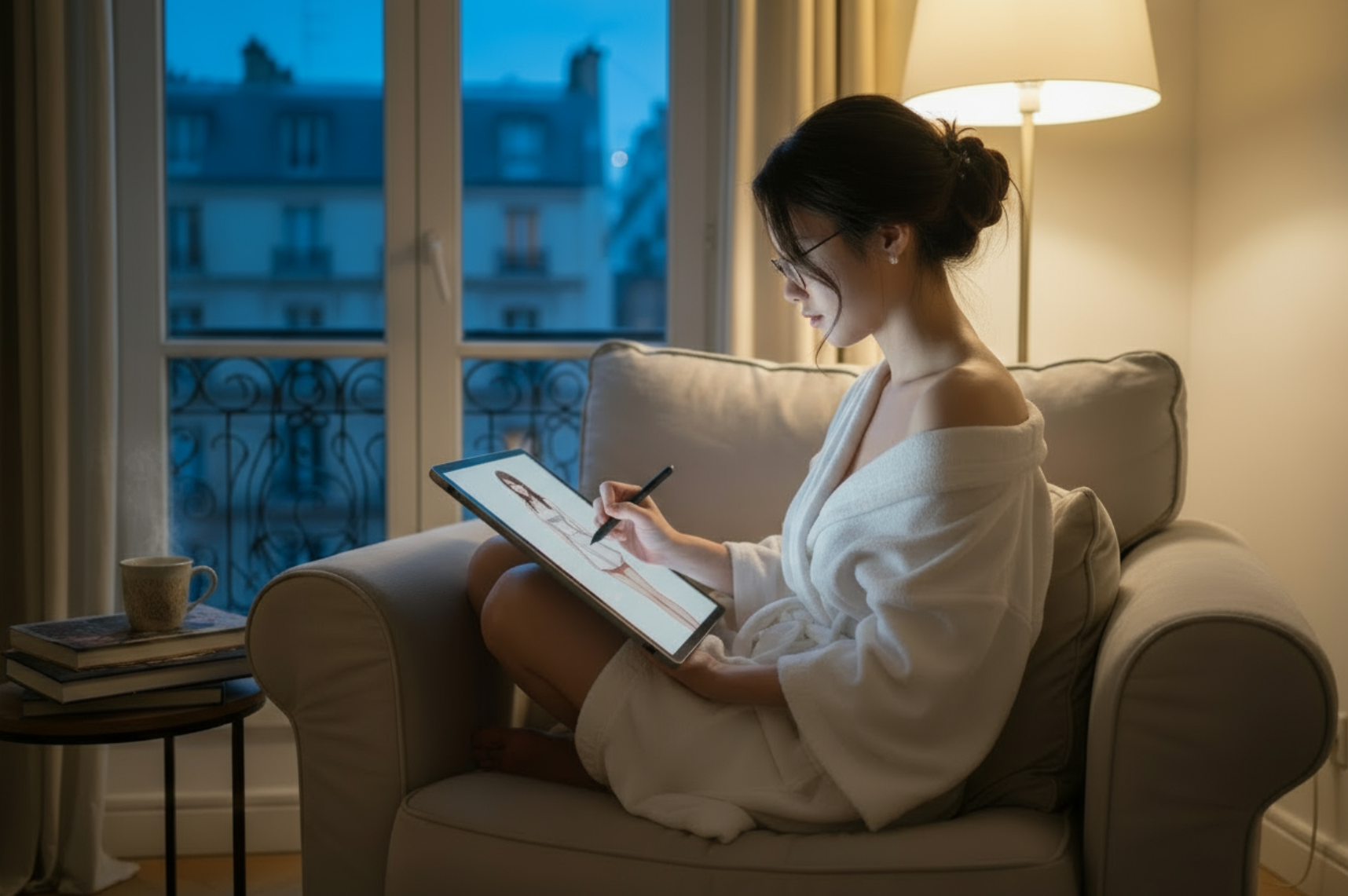 Behind the scenes process